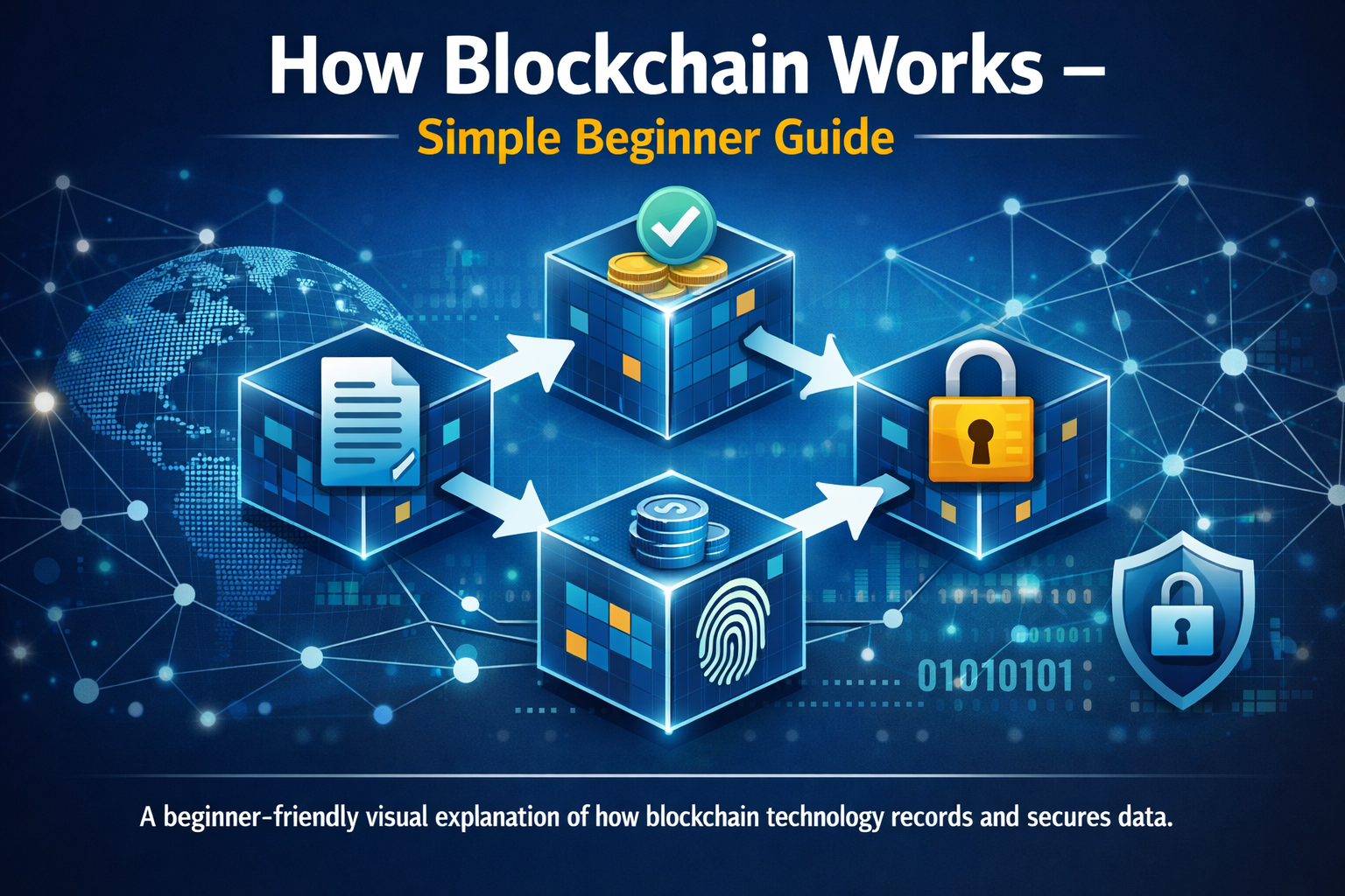 How Blockchain Works: A Simple Beginner-Friendly Explanation (Without the Technical Jargon)