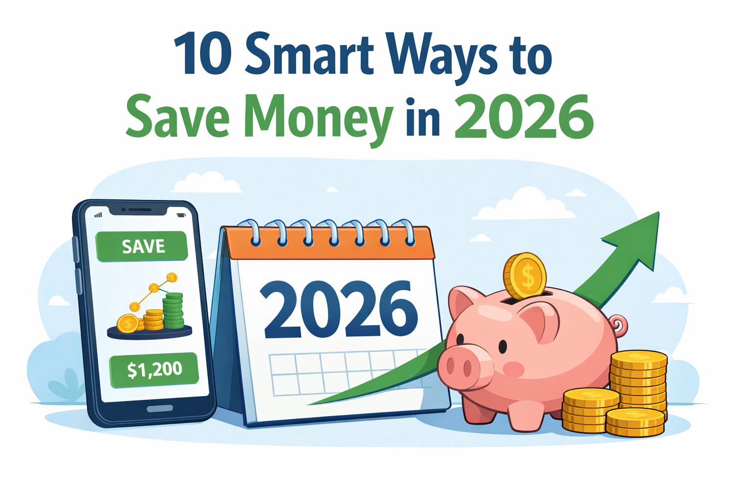 10 Smart Ways to Save Money in 2026 (Beginner Guide)