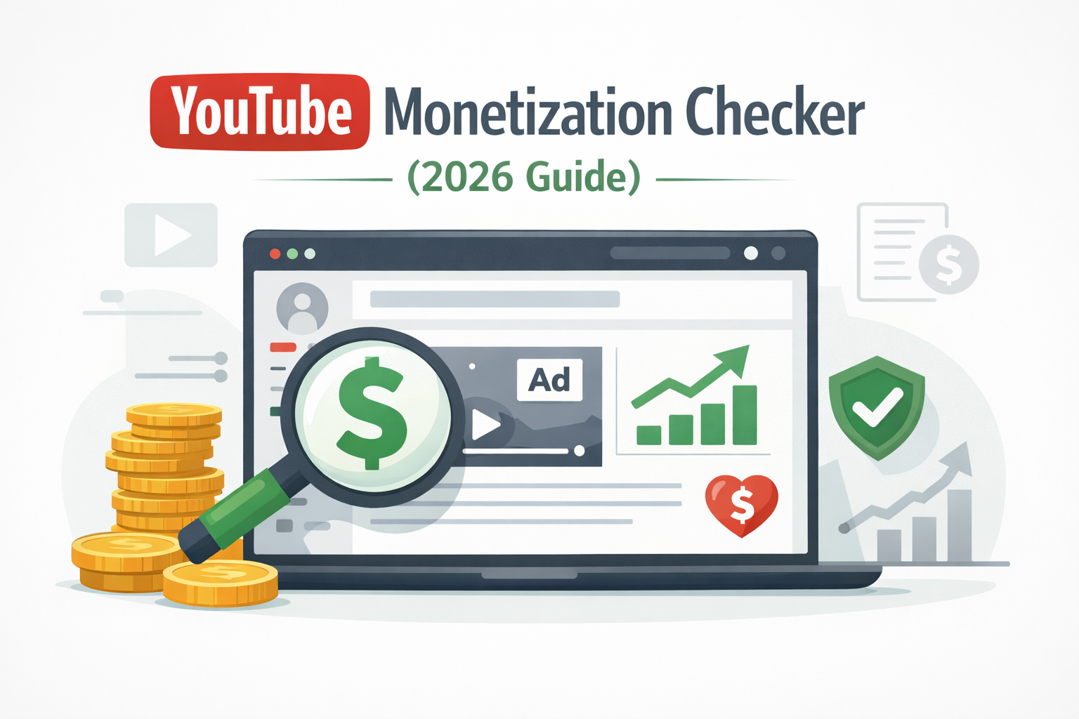 YouTube Monetization Checker (2026): How to Know If Your Channel Is Monetized Fast